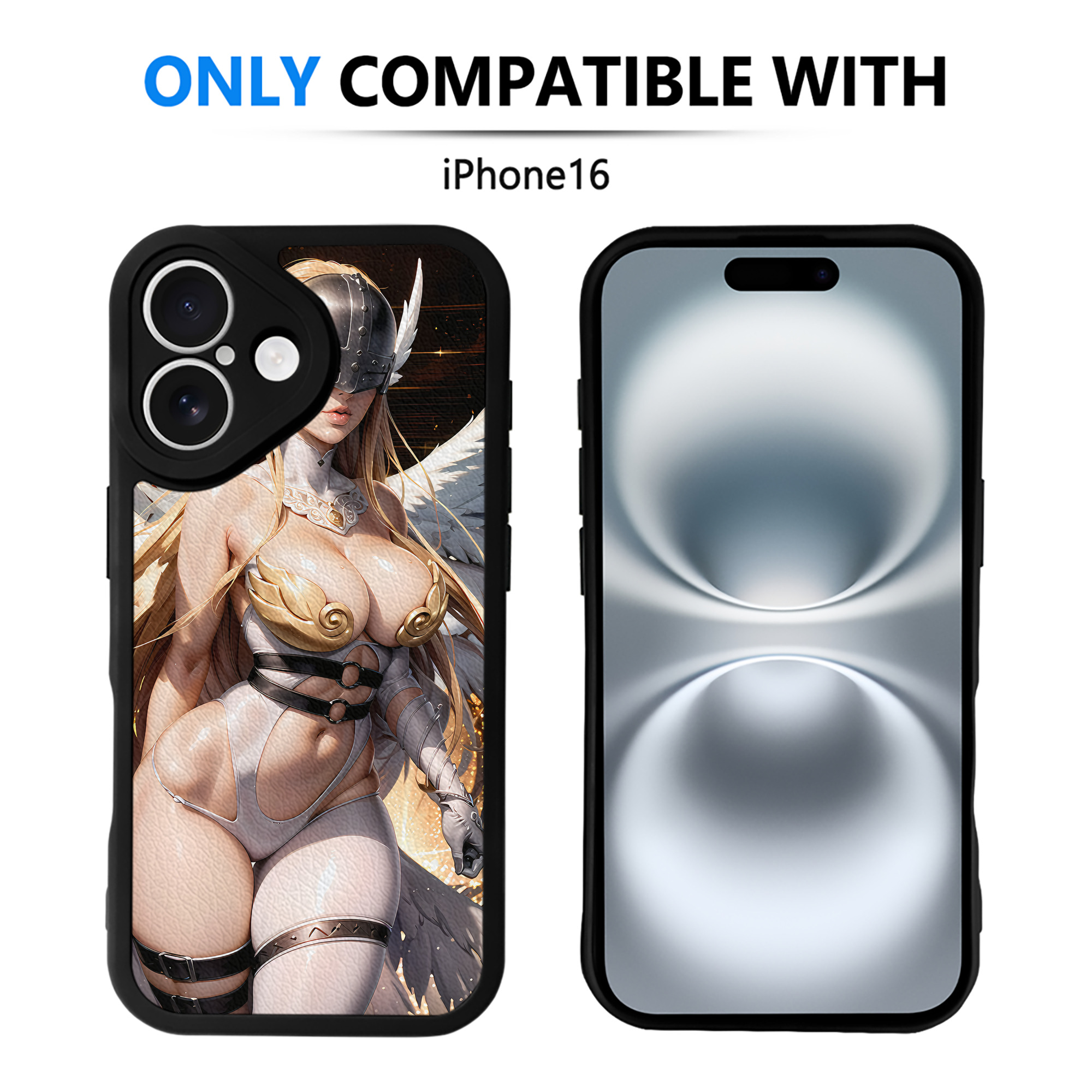 （画像用） Digimon デジタルモンスター/デジモン 【iPhone 16シリーズ対応】シリコンスマホケース（レザー調） 材質：シリコン